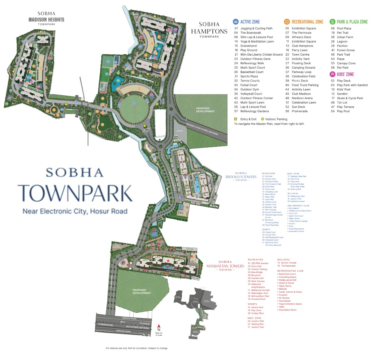 Sobha Townpark Master Plan